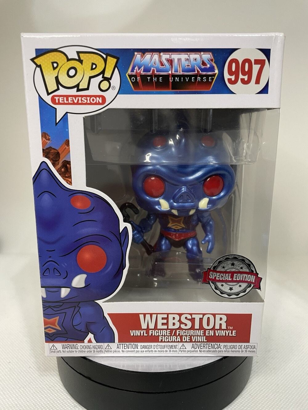 Funko Pop! Vinyl: Masters of the Universe - Webstor (Metallic) - Special Edition